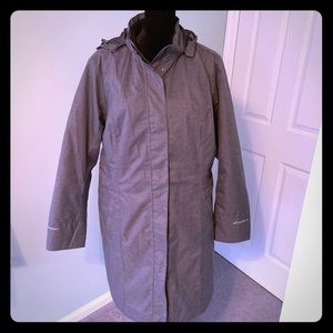 *Eddie Bauer Girl On The Go Insulated Trench 2X
